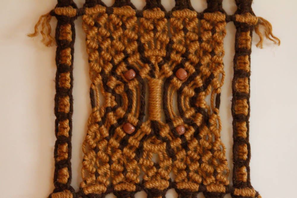 Textile Wall Decor Including Macramé