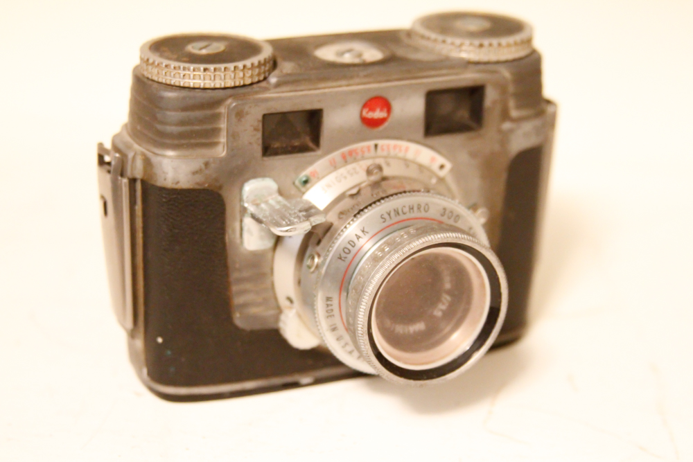 1950s Kodak Signet 35 with Synchro 300 Shutter Camera