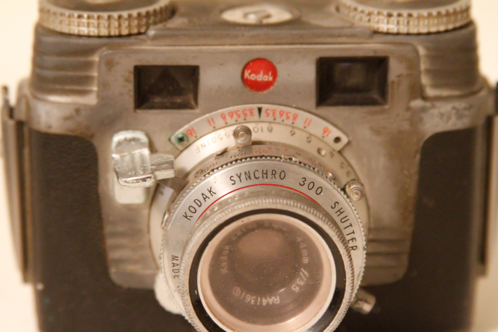 1950s Kodak Signet 35 with Synchro 300 Shutter Camera