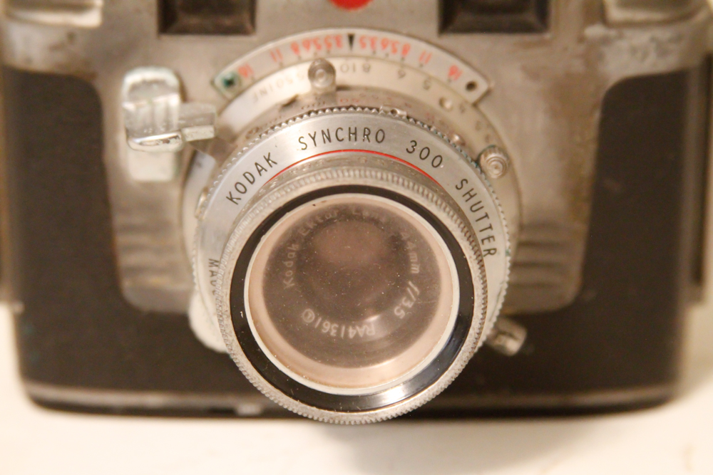 1950s Kodak Signet 35 with Synchro 300 Shutter Camera