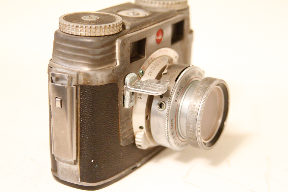 1950s Kodak Signet 35 with Synchro 300 Shutter Camera