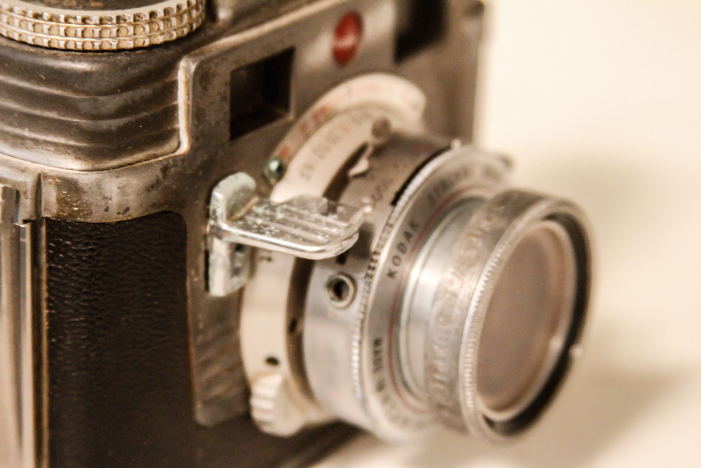 1950s Kodak Signet 35 with Synchro 300 Shutter Camera