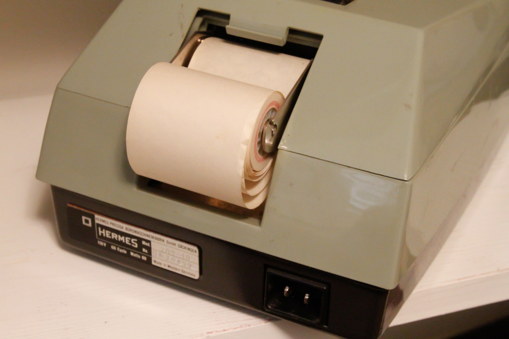 Vintage Hermès-Precisa Adding Machine