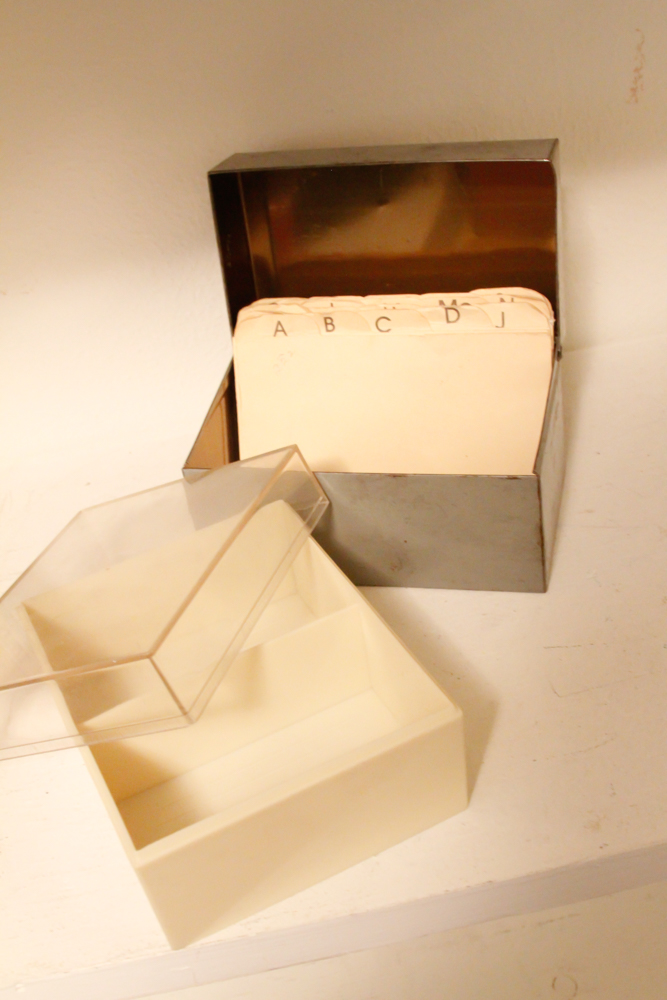 Vintage Containers Featuring Cigar Boxes