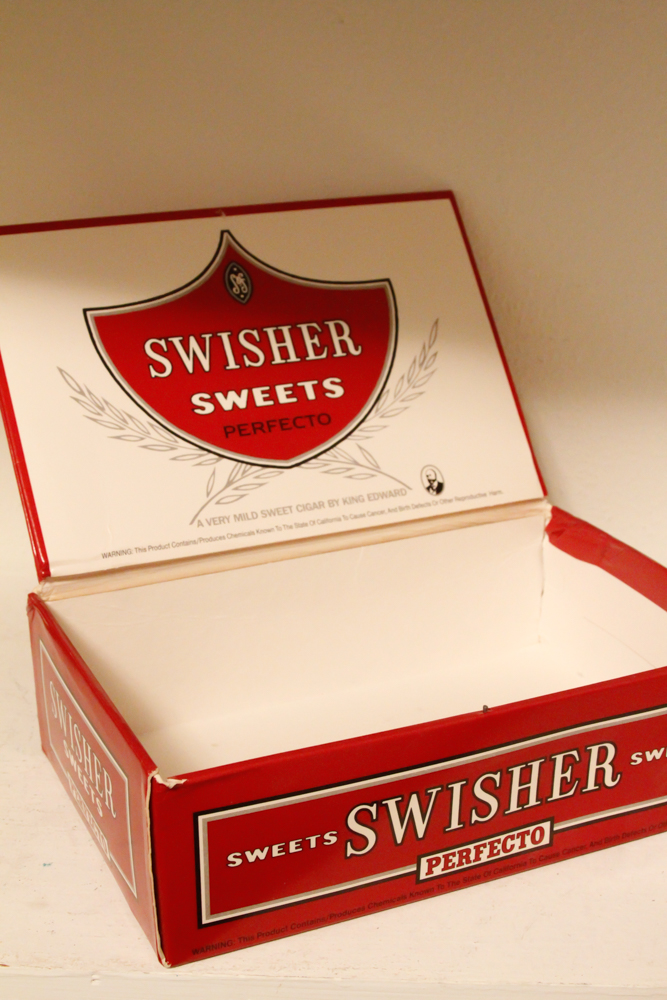 Vintage Containers Featuring Cigar Boxes