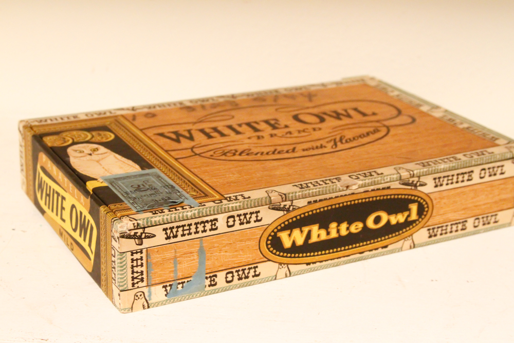 Vintage Containers Featuring Cigar Boxes