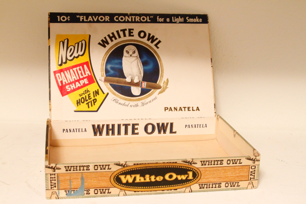 Vintage Containers Featuring Cigar Boxes