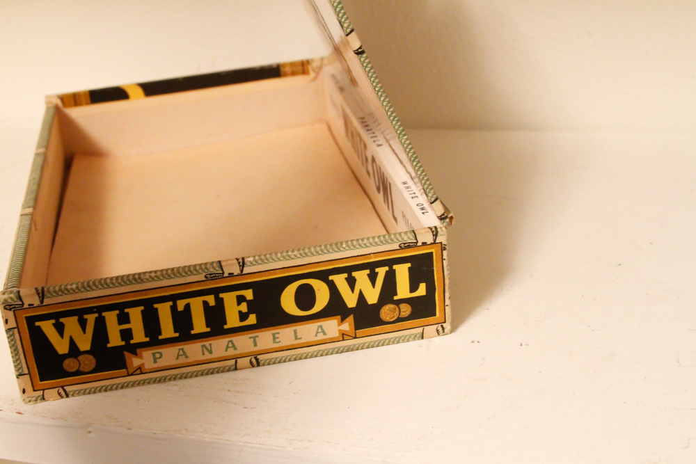 Vintage Containers Featuring Cigar Boxes