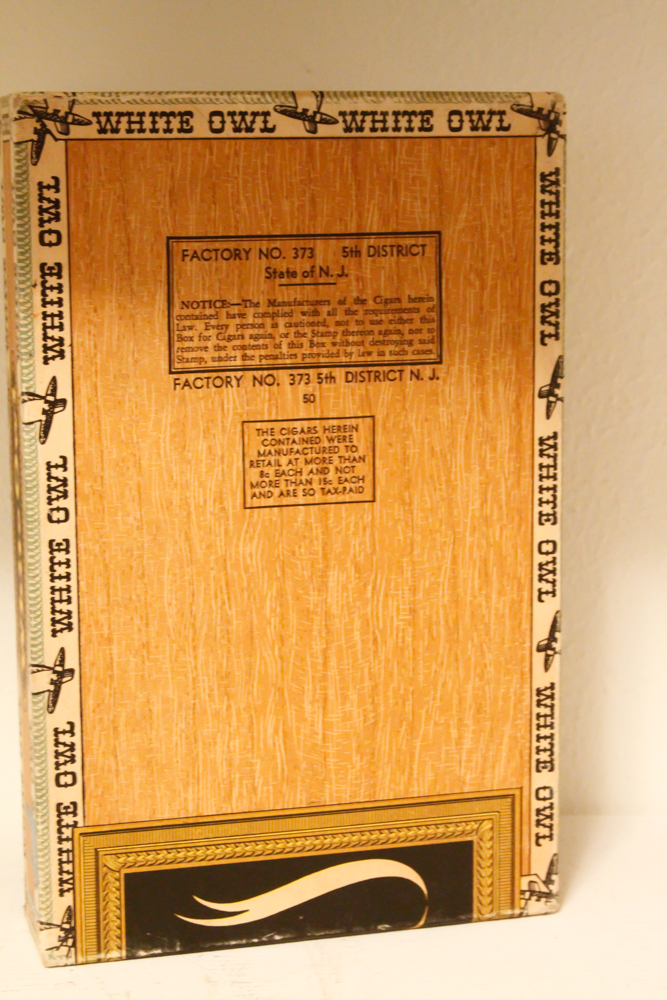 Vintage Containers Featuring Cigar Boxes