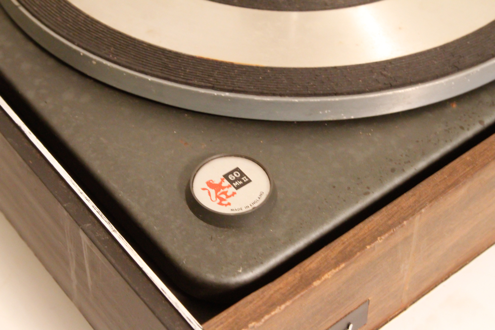 Vintage Garrard 60 Mk II Auto Turntable and Johnny Cash Single