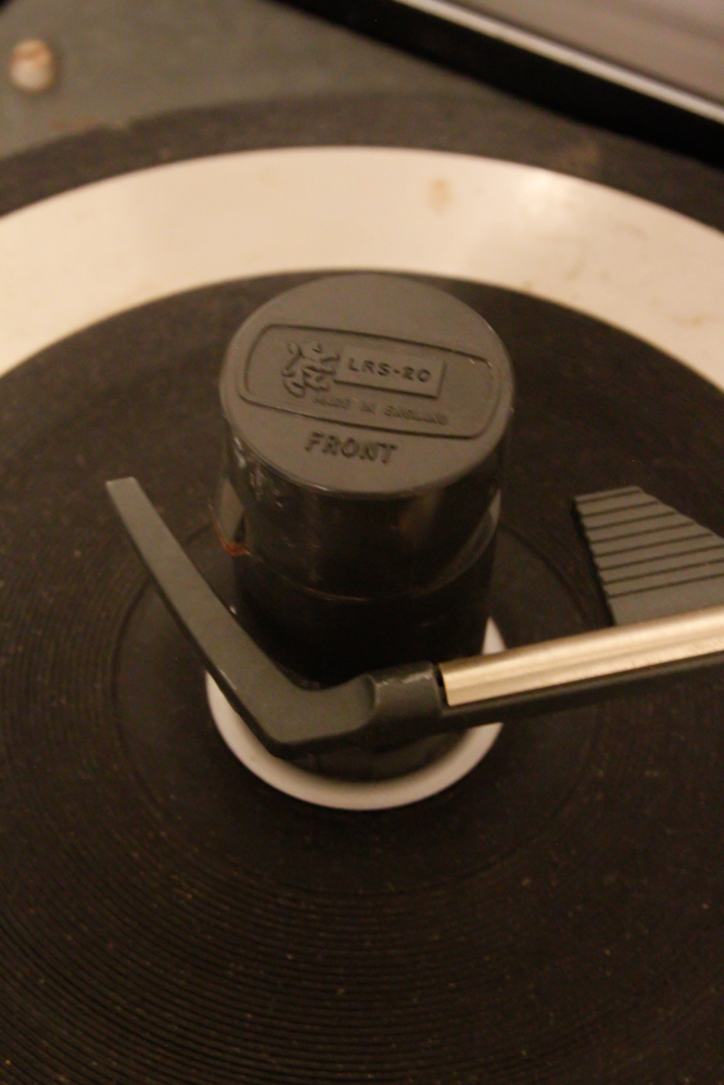 Vintage Garrard 60 Mk II Auto Turntable and Johnny Cash Single