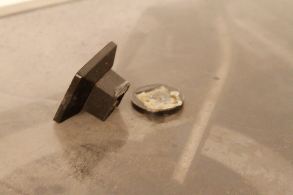 Vintage Garrard 60 Mk II Auto Turntable and Johnny Cash Single