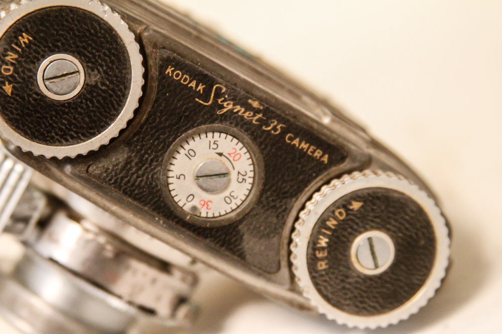 1950s Kodak Signet 35 with Synchro 300 Shutter Camera