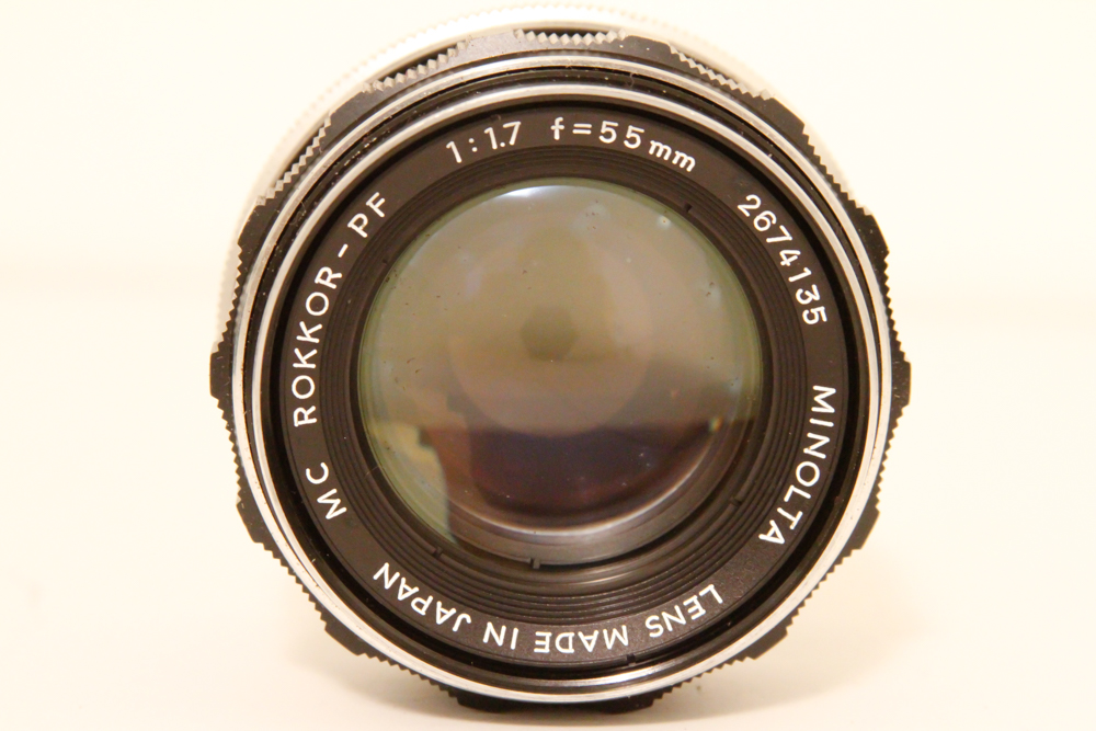 1970s Minolta XE-7 Camera, Lenses, and Accessories