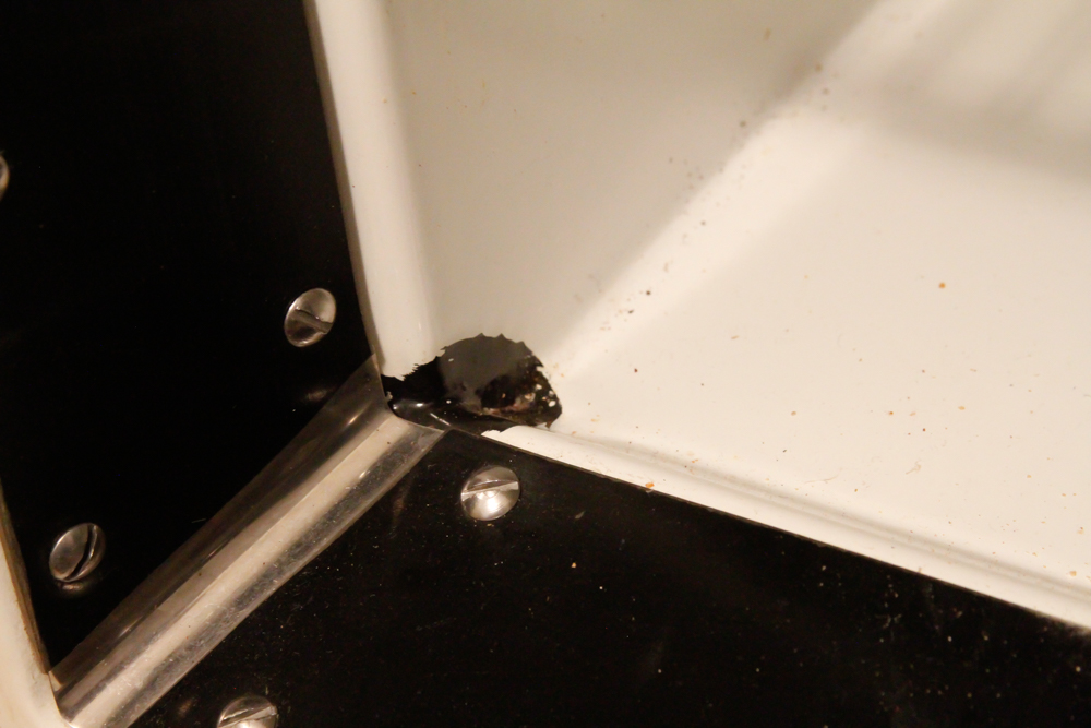 Vintage General Electric Miniature Refrigerator