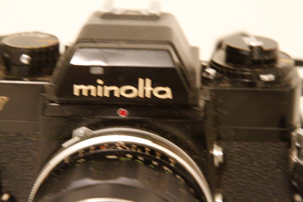 1970s Minolta XE-7 Camera, Lenses, and Accessories