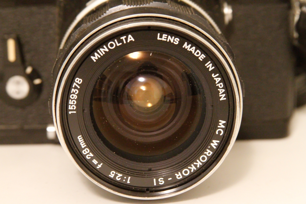 1970s Minolta XE-7 Camera, Lenses, and Accessories