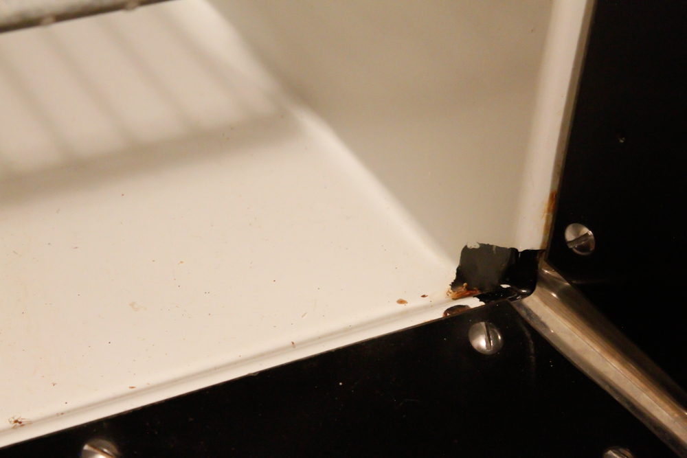 Vintage General Electric Miniature Refrigerator