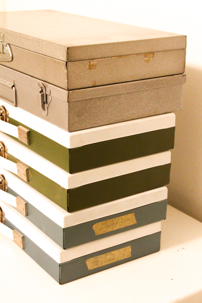 Photographic Slide Storage Boxes