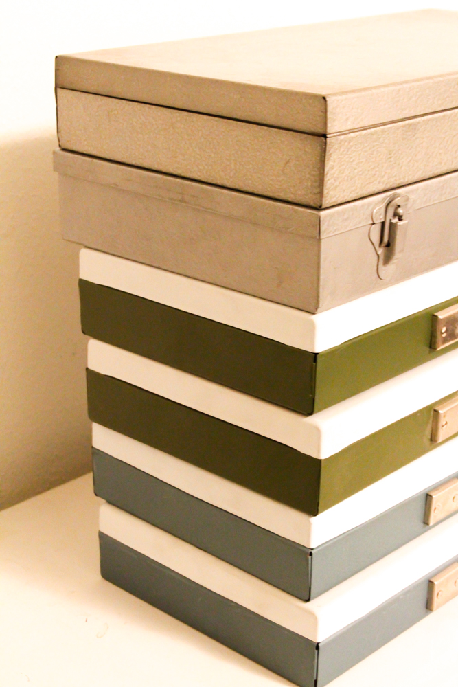 Photographic Slide Storage Boxes