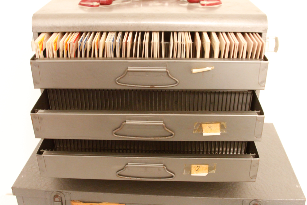 Vintage Film Slides and Cases