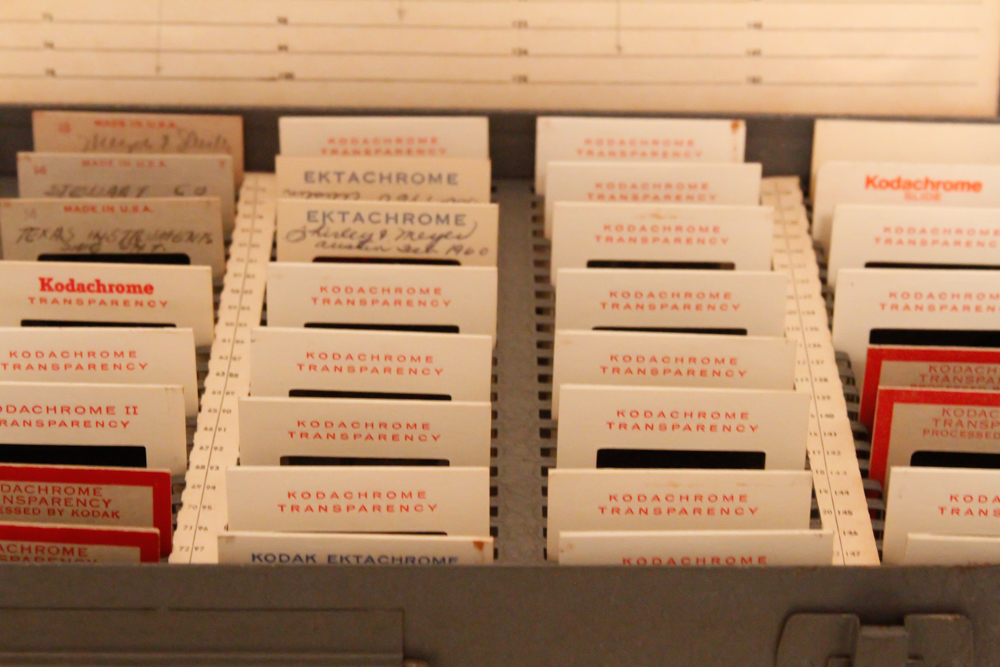 Vintage Film Slides and Cases