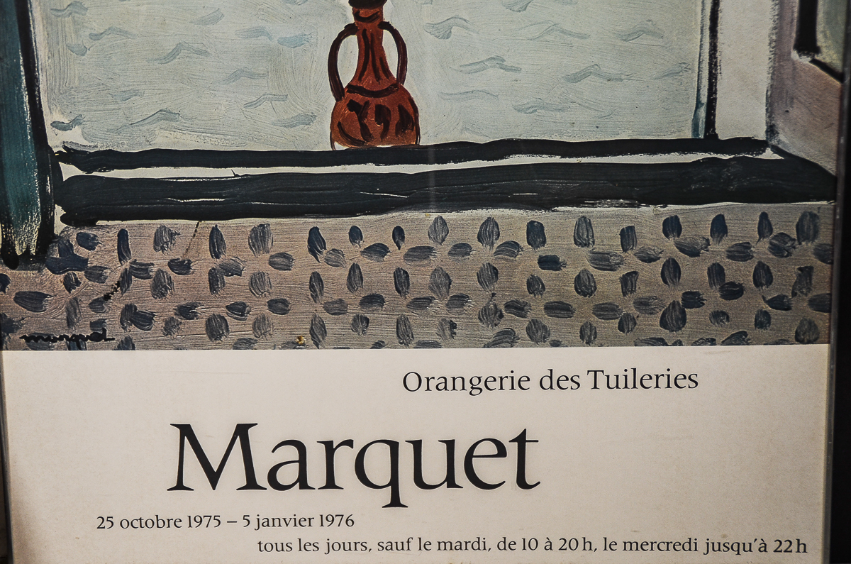 Albert Marquet 1975 Exhibition Poster