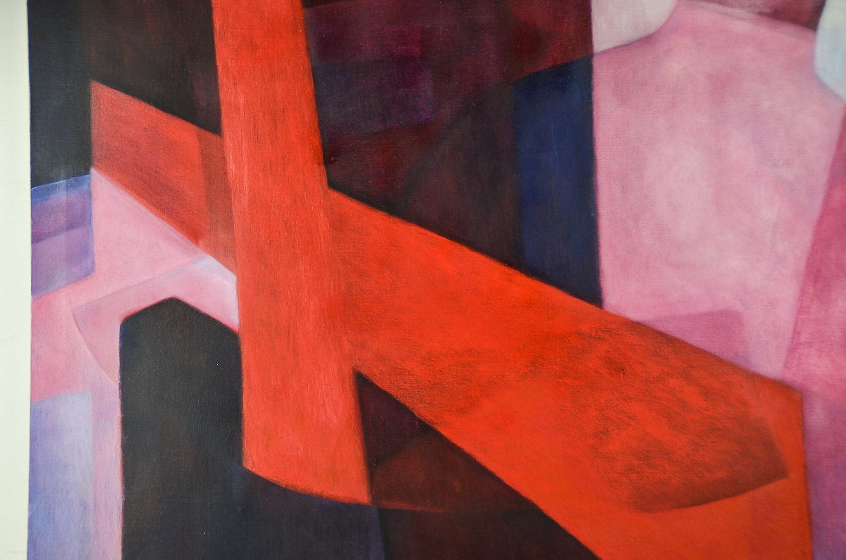 Carol Galginaitis Abstract Oil Painting on Canvas