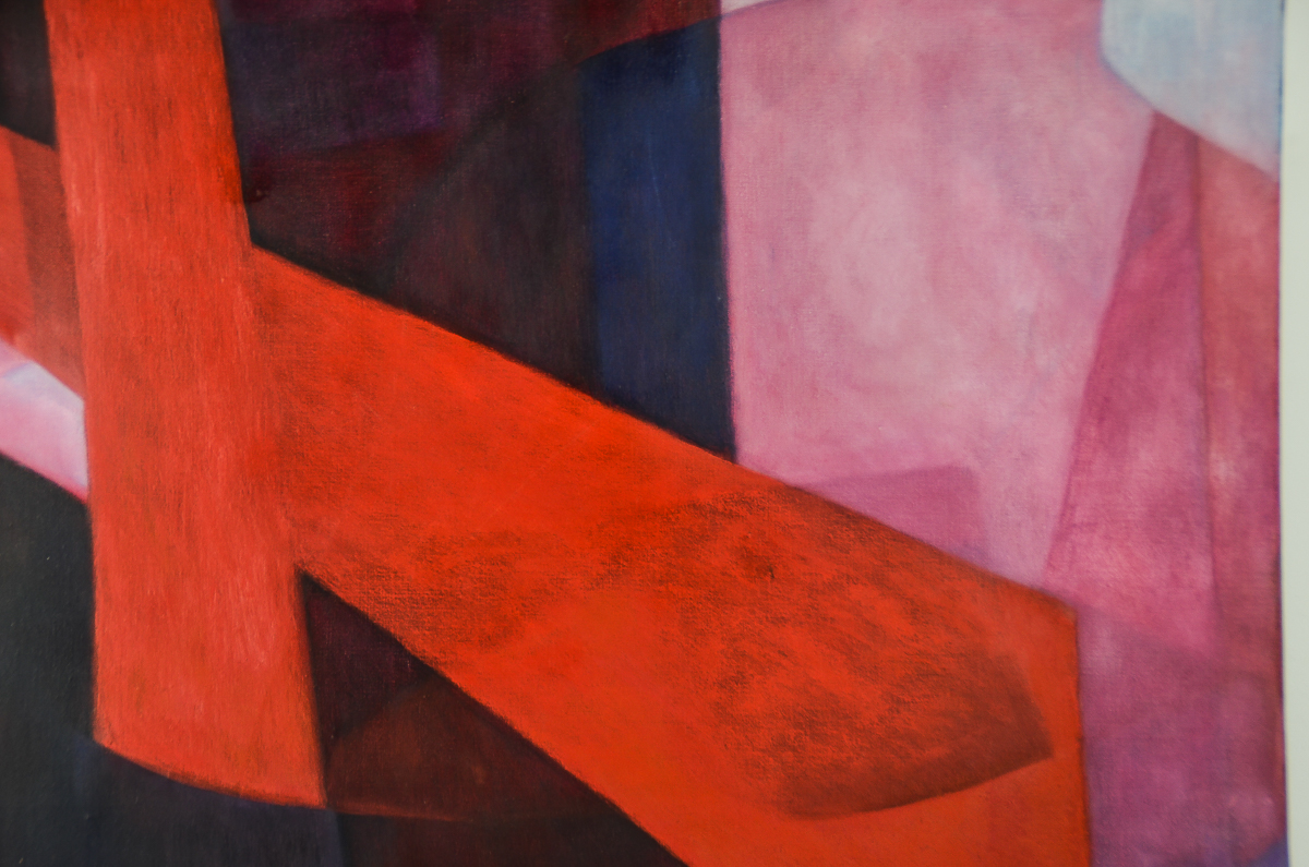 Carol Galginaitis Abstract Oil Painting on Canvas