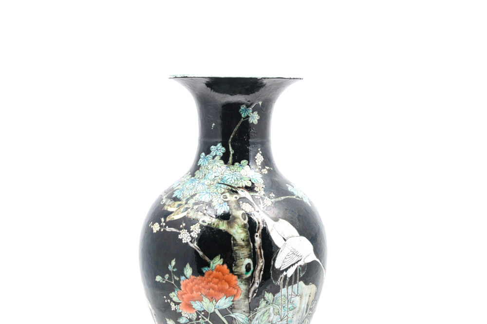 Chinese Late Qing Dynasty Shende Tang Porcelain Vase