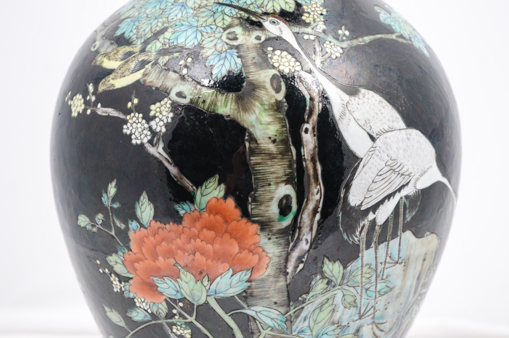 Chinese Late Qing Dynasty Shende Tang Porcelain Vase