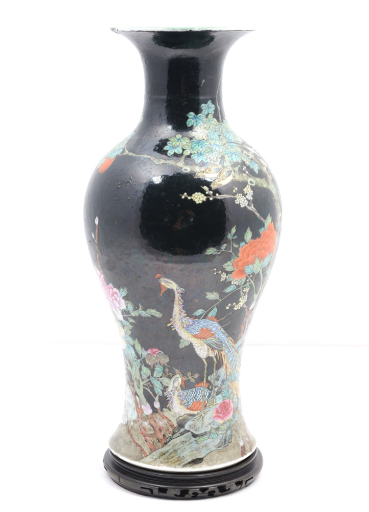 Chinese Late Qing Dynasty Shende Tang Porcelain Vase