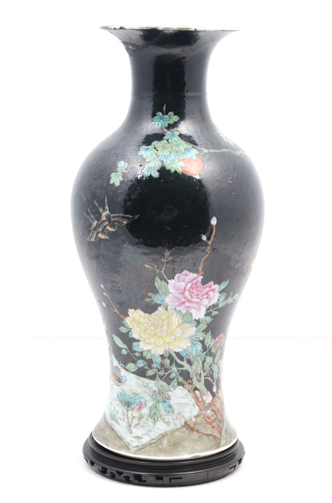 Chinese Late Qing Dynasty Shende Tang Porcelain Vase