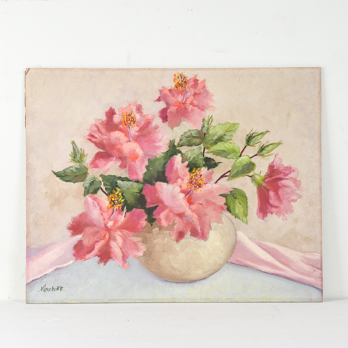 Loretta Adele Lee Kirchoff Oil Painting on Canvas Board