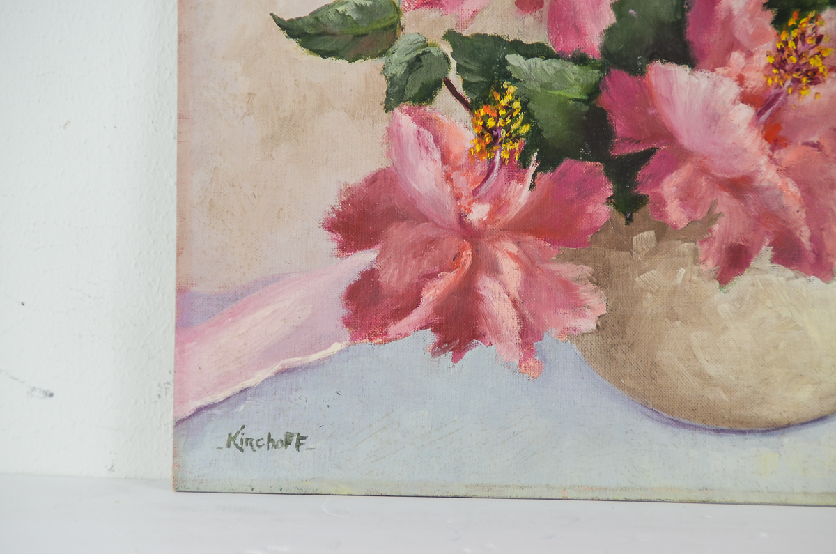 Loretta Adele Lee Kirchoff Oil Painting on Canvas Board