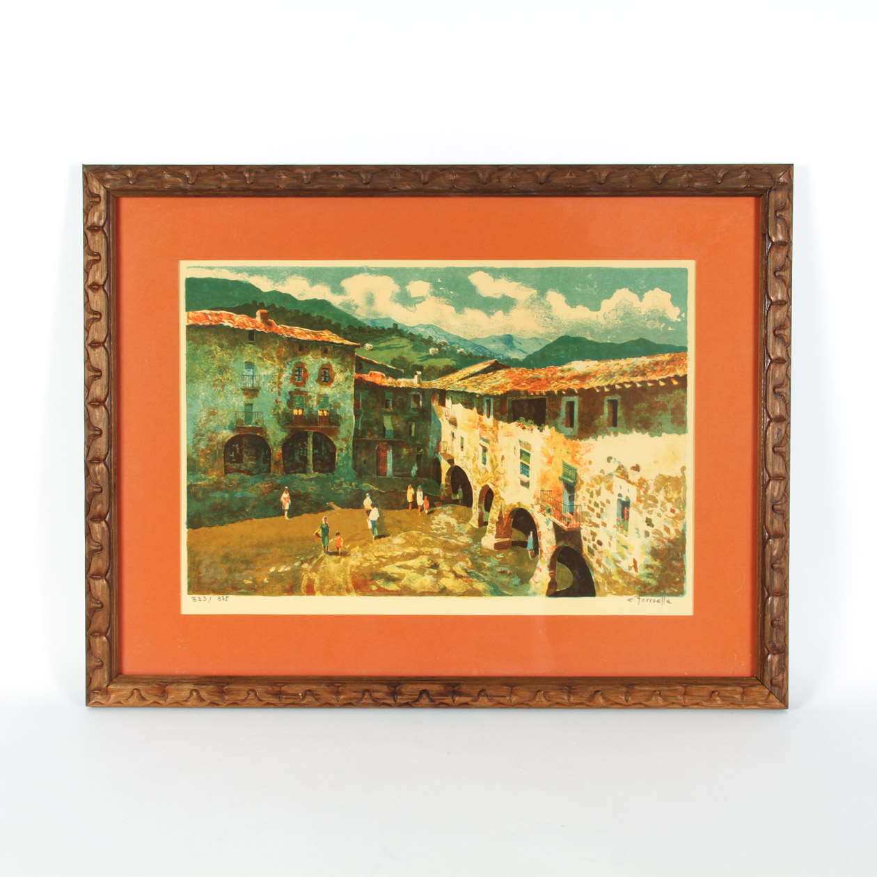 Ezequiel Torroella Lithograph Print on Paper