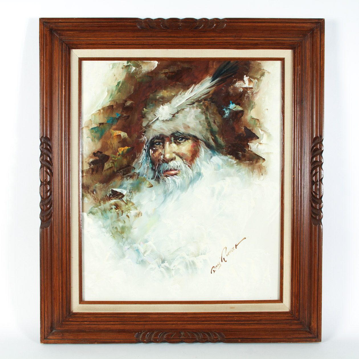 Roy Pierce Oil Painting on Canvas