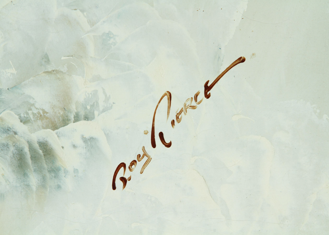 Roy Pierce Oil Painting on Canvas