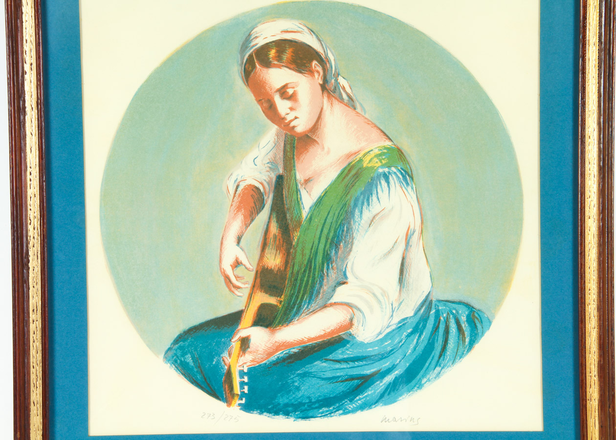 Mario Sportelli Lithograph on Paper