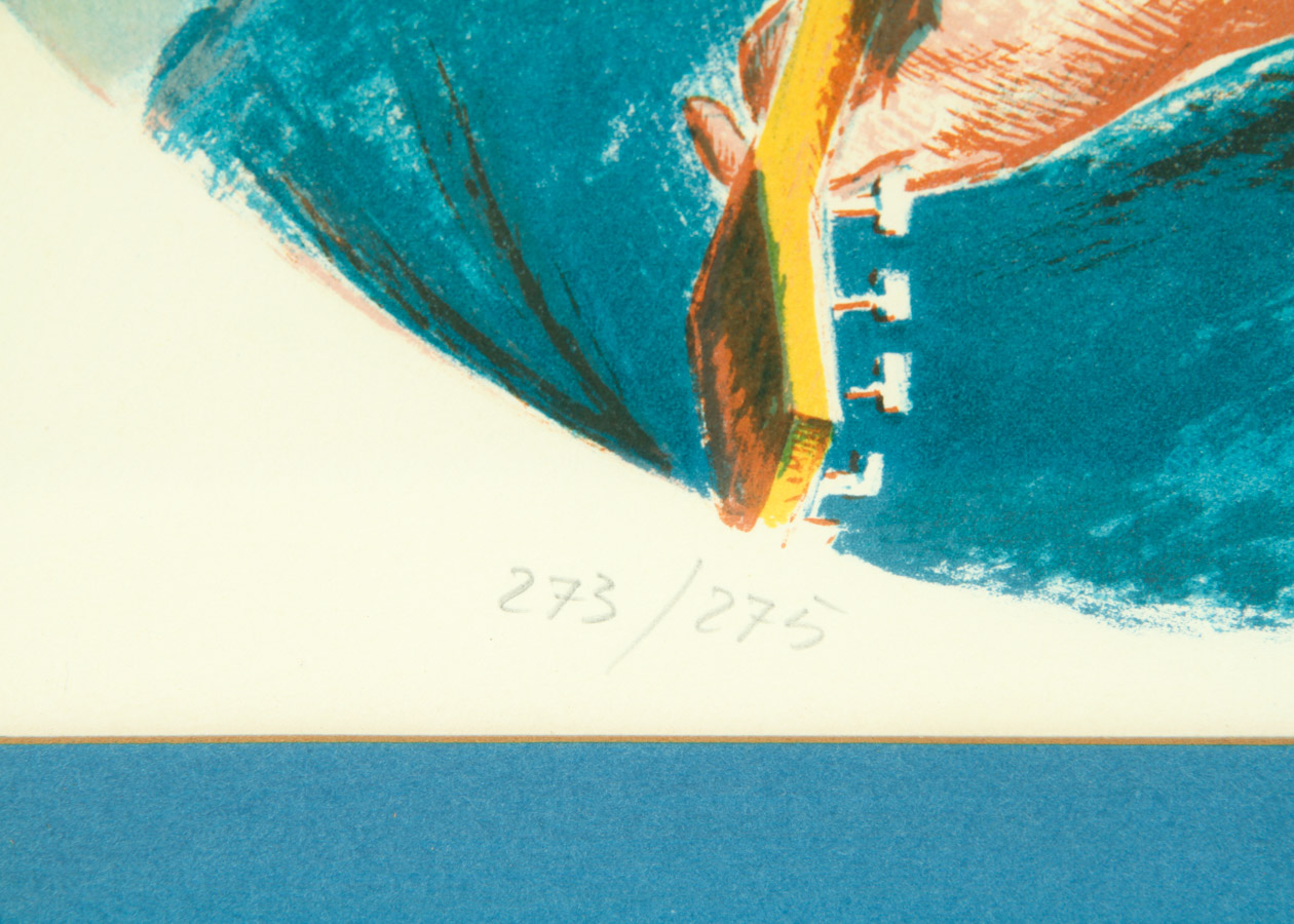 Mario Sportelli Lithograph on Paper