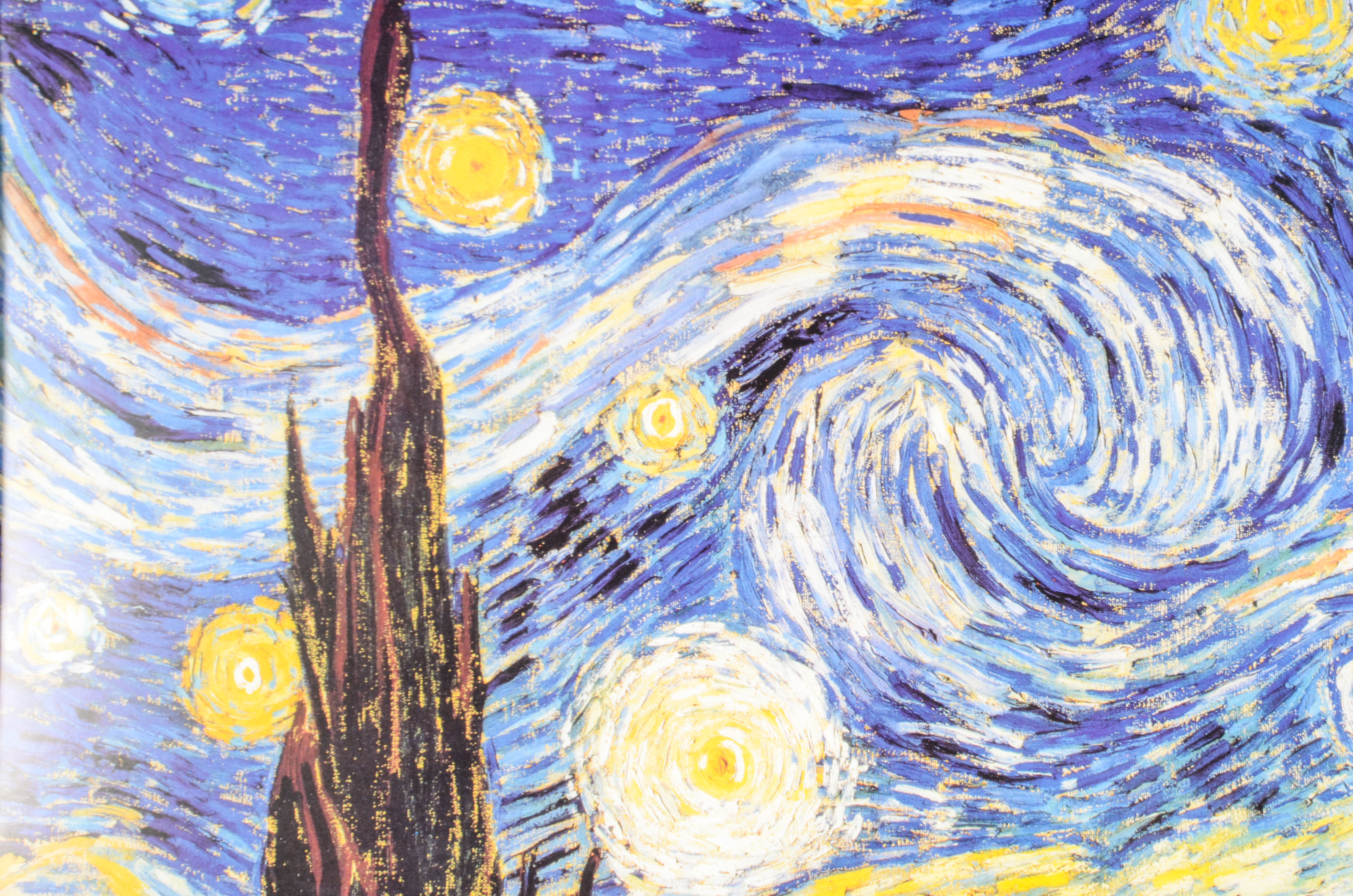 After Vincent Van Gogh, "Starry Night" Print