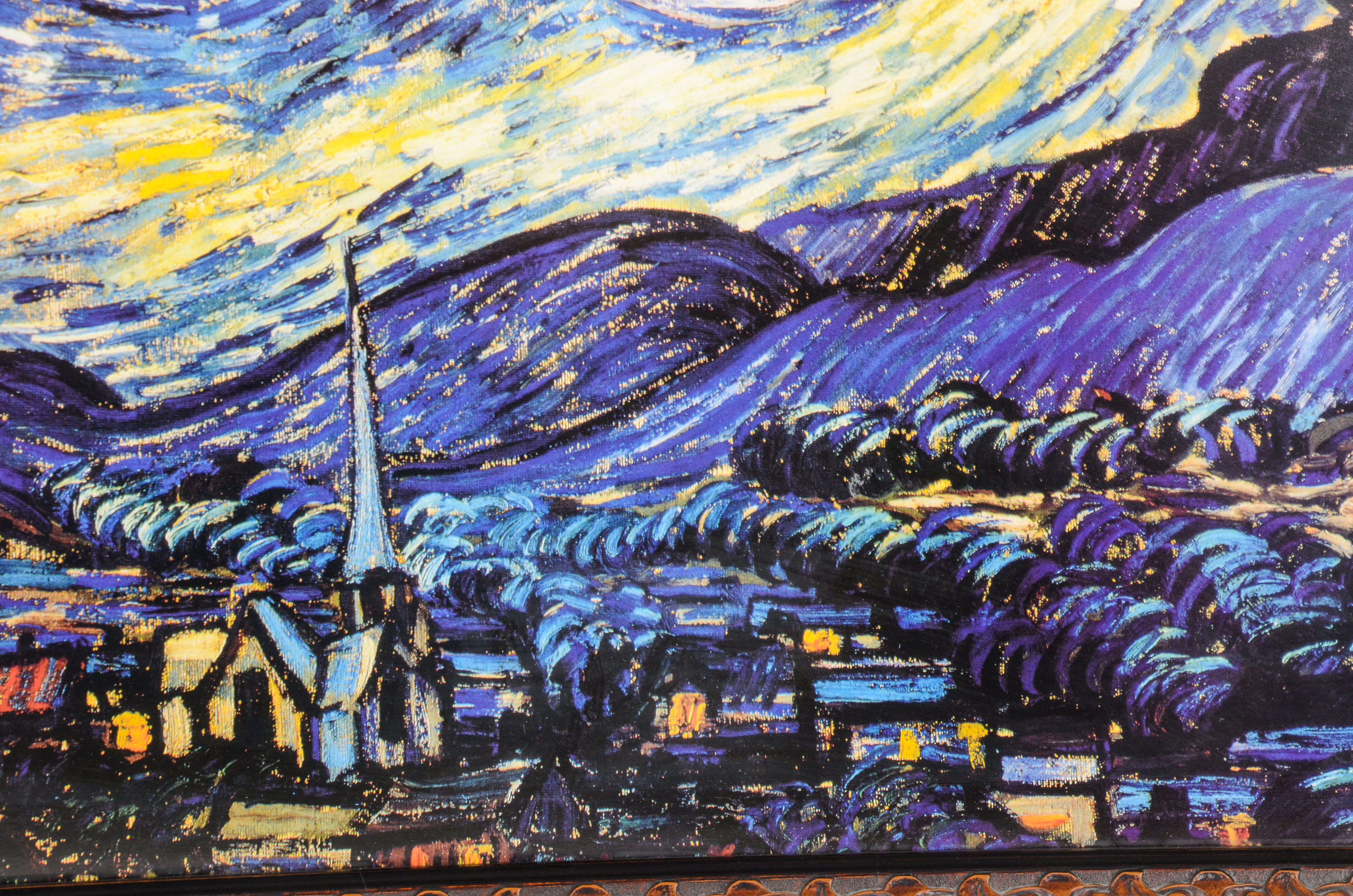 After Vincent Van Gogh, "Starry Night" Print