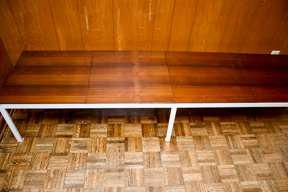 Mid Century Modern Low Console Table/ Bench