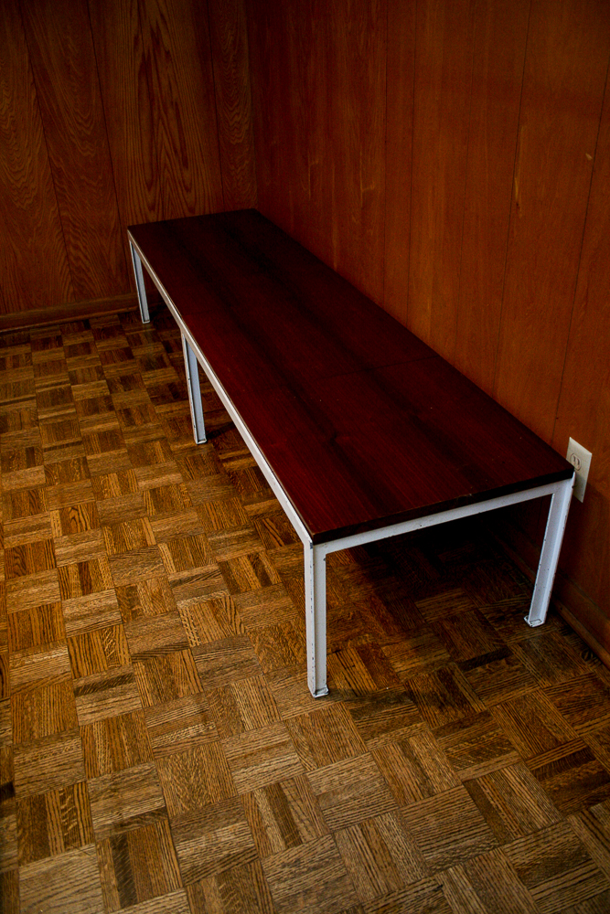Mid Century Modern Low Console Table/ Bench