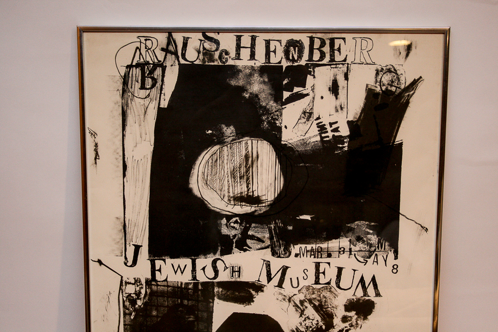 Robert Rauschenberg Signed Limited Edition Serigraph "Jewish Museum"