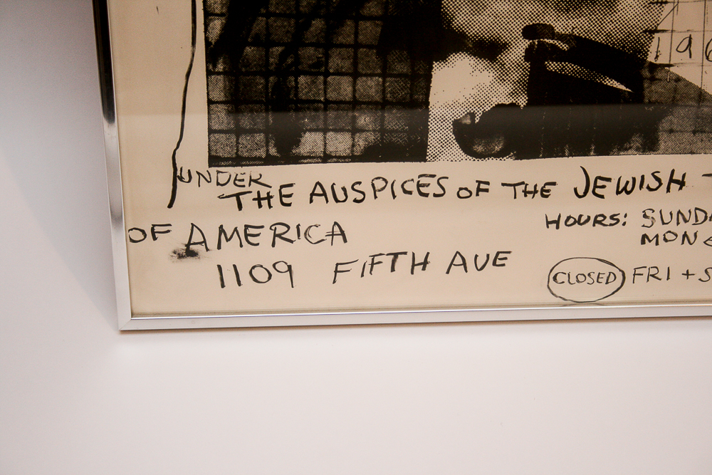 Robert Rauschenberg Signed Limited Edition Serigraph "Jewish Museum"