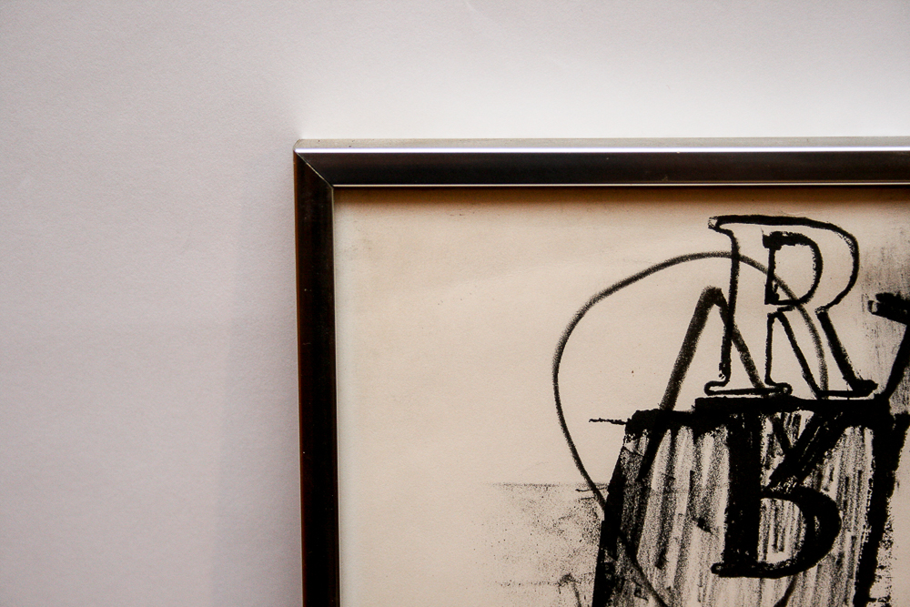 Robert Rauschenberg Signed Limited Edition Serigraph "Jewish Museum"