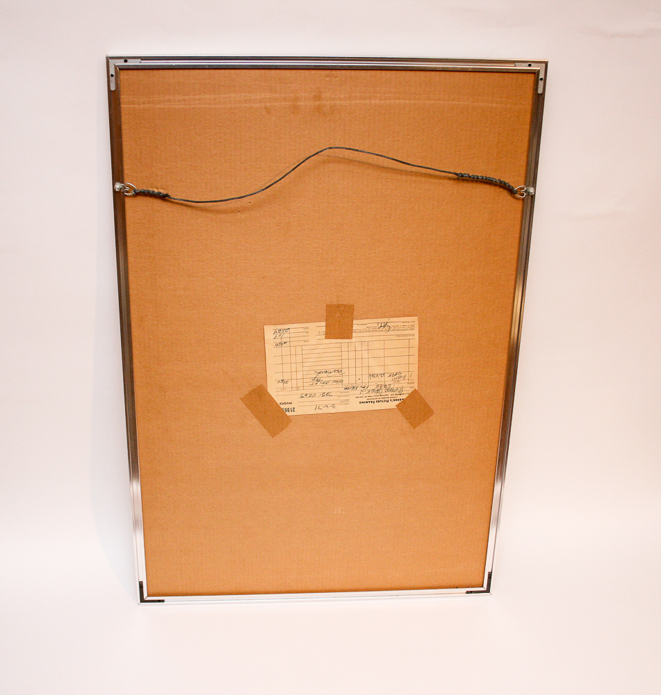 Robert Rauschenberg Signed Limited Edition Serigraph "Jewish Museum"