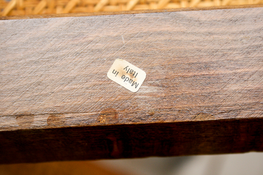 Mid Century Modern Italian "Cesca" Cane Chairs