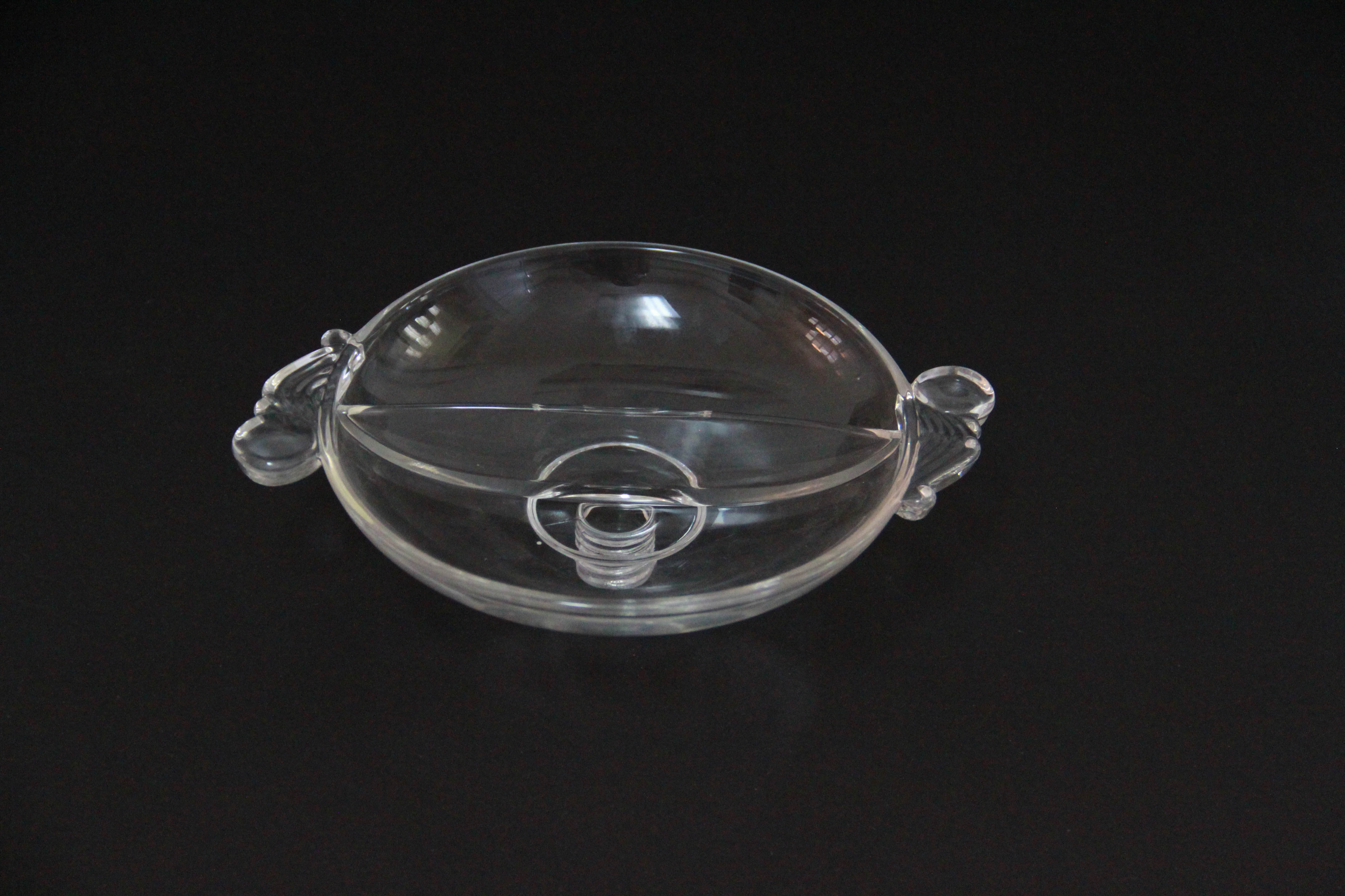 Divided Glass Serving Dishes